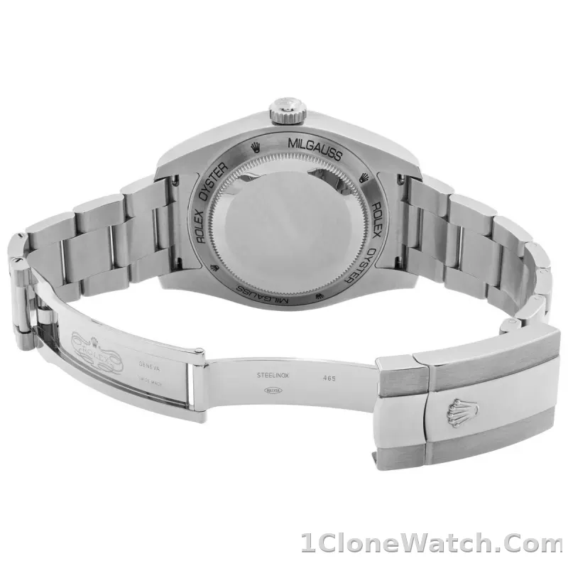 Superclone Rolex Milgauss 40mm Blue Dial 116400GV - detail