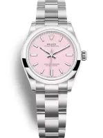 Rolex Oyster Perpetual Lady 34mm Candy Pink Dial 124200 - view 1