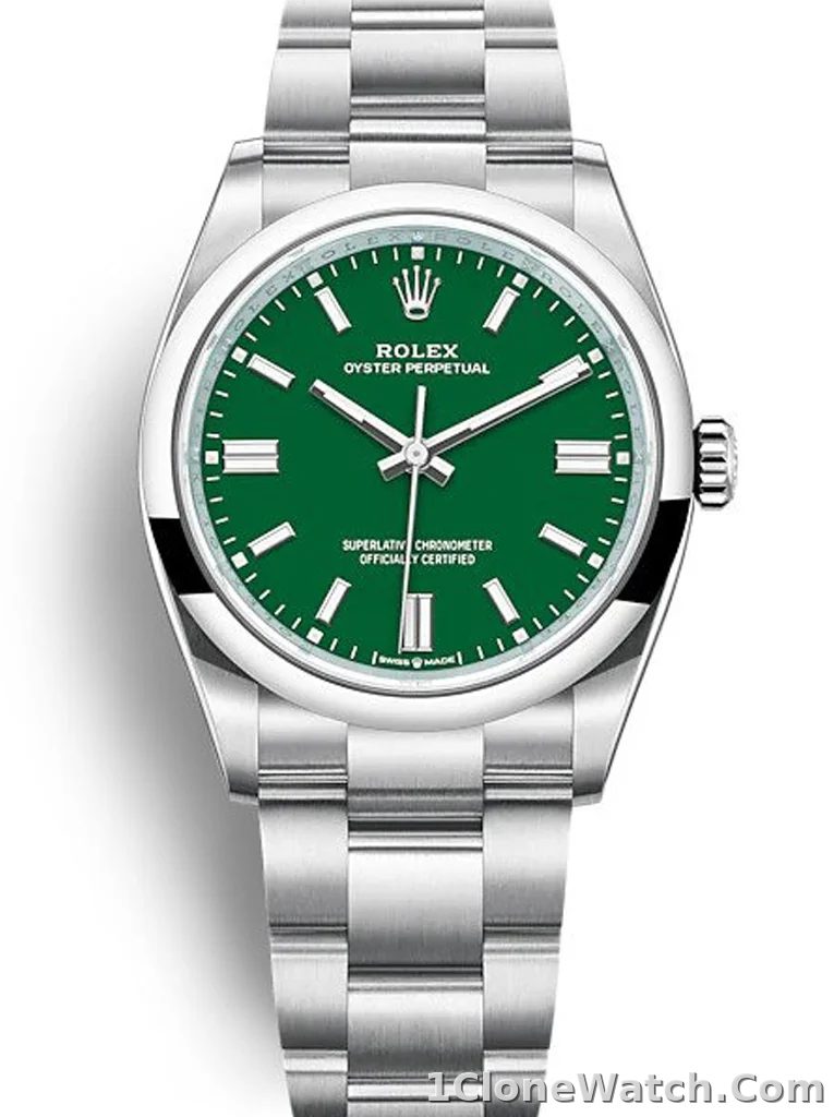 Rolex Oyster Perpetual Lady 36mm Green Dial 126000