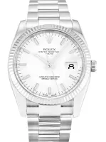 Rolex Oyster Perpetual Date 34mm White Dial 115234 - view 1