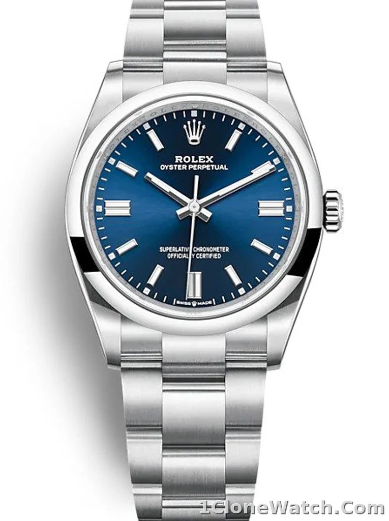 Rolex Oyster Perpetual Lady 36mm Blue Dial 126000