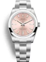 Rolex Oyster Perpetual Lady 34mm Pink Dial 124200 - view 1