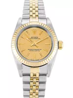 Rolex Oyster Perpetual Lady 24mm Gold Dial 76193 - view 1
