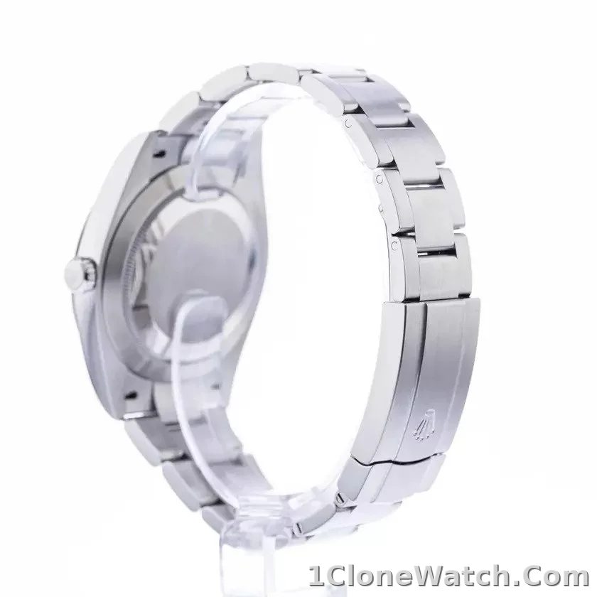 Rolex Oyster Perpetual 36mm Tiffany Blue Dial 126000 - detail