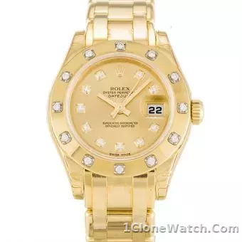 Rolex Pearlmaster 81285 - detail