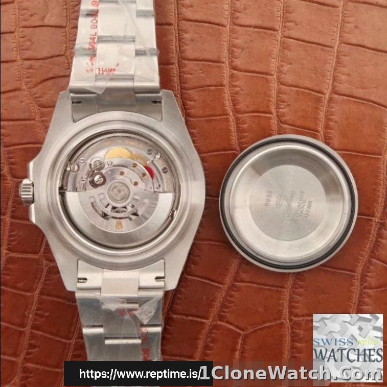 ROLEX SEA DWELLER BLACK DIAL SCRATCH PROOF 43MM SWISS REPLICA 126600.2 - detail