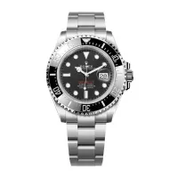 ROLEX SEA DWELLER BLACK DIAL SCRATCH PROOF 43MM SWISS REPLICA 126600.2 - view 1