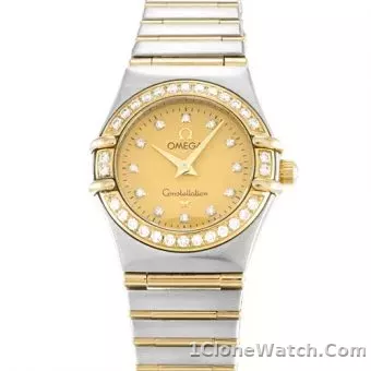 Omega Constellation Chronometer 123.20.35.20.63.001 - detail