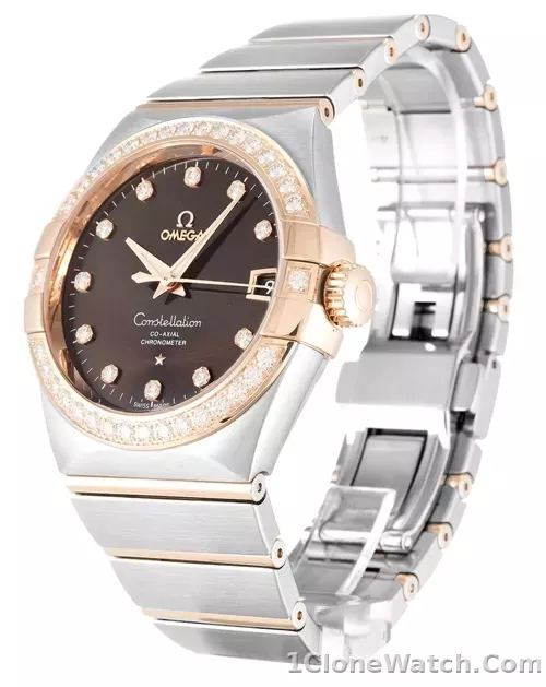 Omega Constellation Chronometer 123.25.38.21.63.001 - detail