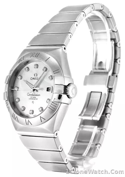 Omega Constellation Chronometer Ladies 123.10.31.20.55.0 - detail