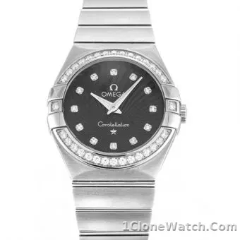 Omega Constellation Chronometer Ladies 123.10.31.20.55.0 - detail