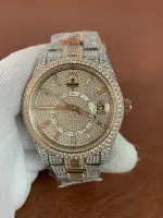 Rolex Sky Dweller two tone 326934 iced out (cubic zirconia) - view 1