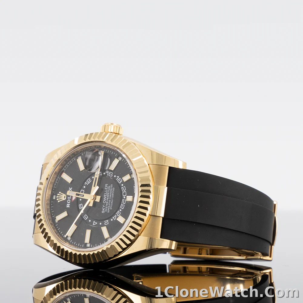 Rolex Sky-Dweller 42mm Black Dial 326238 - detail