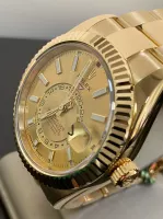 Superclone Rolex Sky-Dweller 42 mm Champagne Dial 336938 - view 4