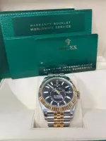 Superclone Rolex Sky-Dweller 42 mm Bright black Dial 336933 - view 4