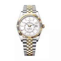 Superclone Rolex Sky-Dweller 42 mm Intense white Dial 336933 - view 1