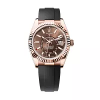 Superclone Rolex Sky-Dweller 42 mm Chocolate Dial 336235 - view 1