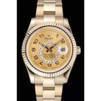 Rolex Sky-Dweller 41mm Gold Dial 80243 - view 3