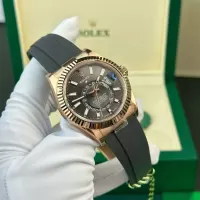 Superclone Rolex Sky-Dweller 42 mm Slate Dial 336235 - view 3