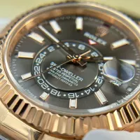 Superclone Rolex Sky-Dweller 42 mm Slate Dial 336235 - view 8