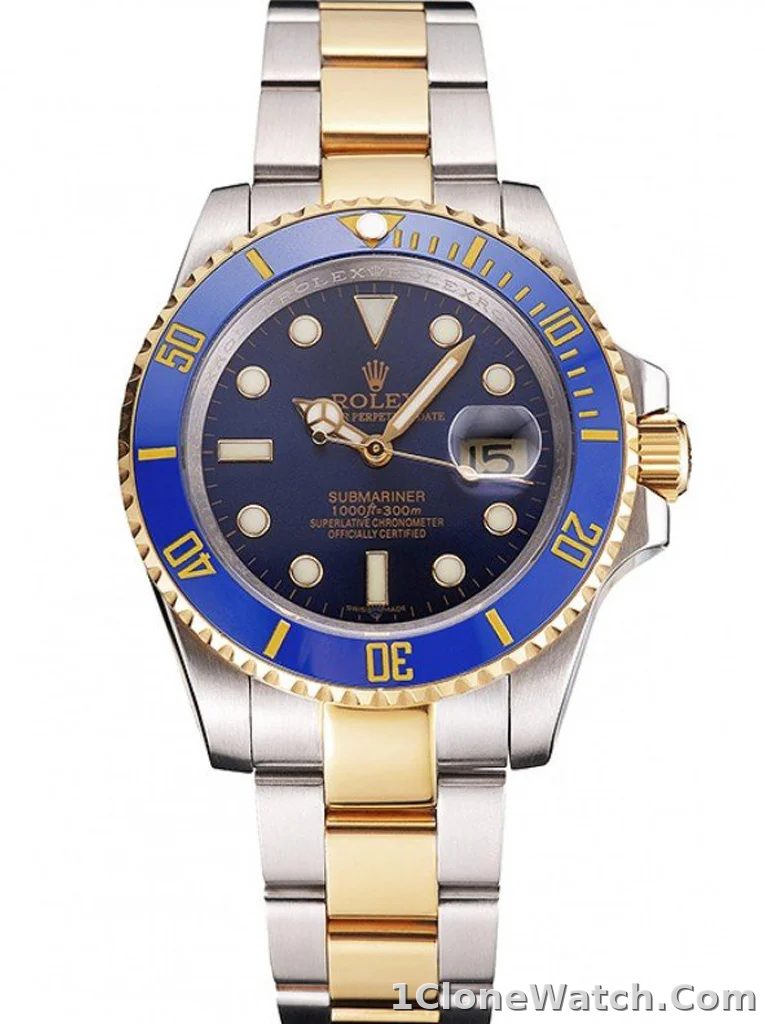 Superclone Rolex Submariner 41mm Blue Dial PR16233B