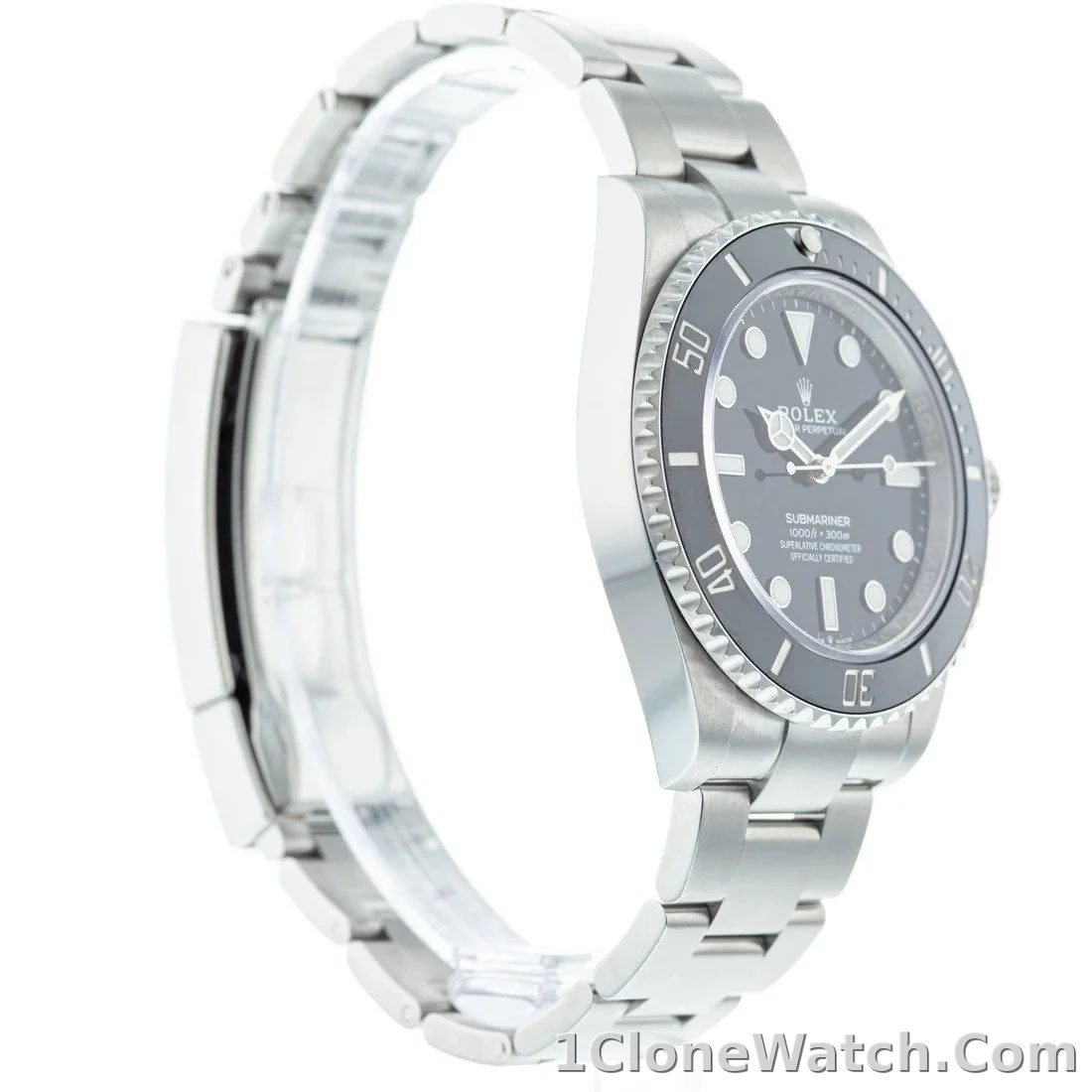 Rolex Submariner 41mm Black Dial 124060 No-Date - detail