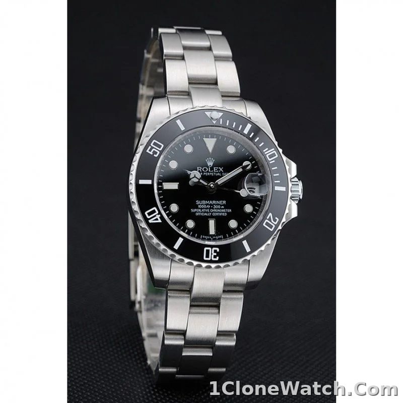 Rolex Submariner 35mm Black Dial 1454153 - detail