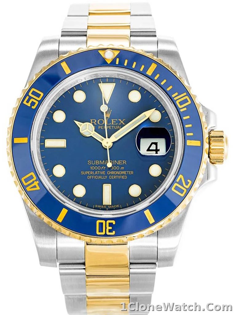 Rolex Submariner 40mm Blue Dial 116613LB  Bluesy
