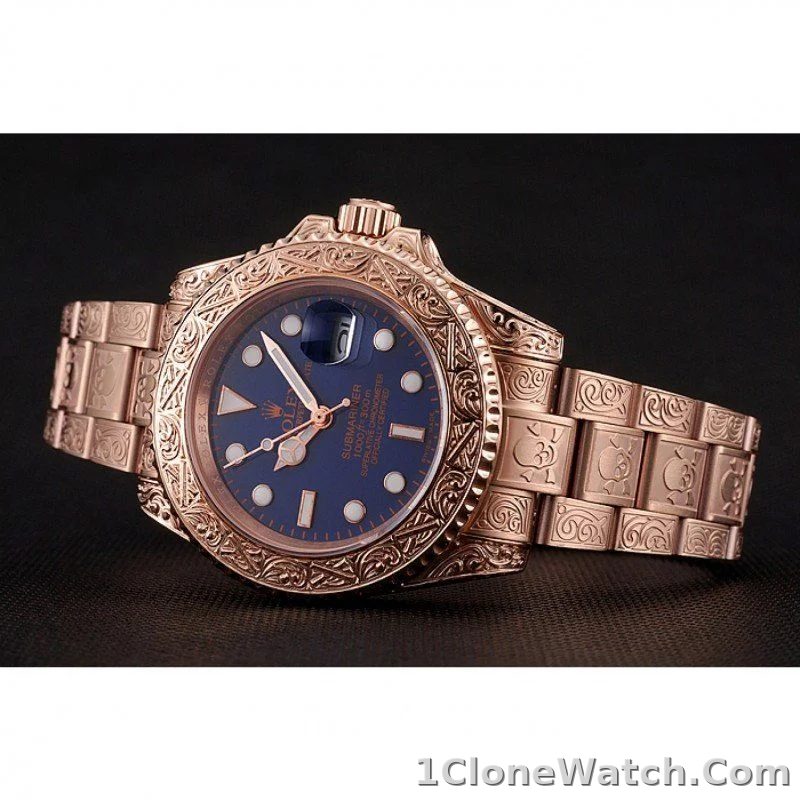 Superclone Rolex Submariner 41mm Blue Dial 1454085 - detail