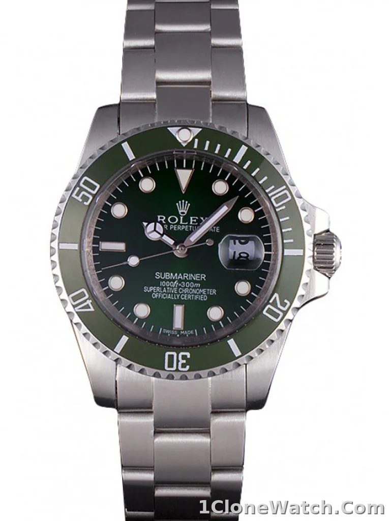 Superclone Rolex Submariner 40mm Green Dial Mechanism-SRL51