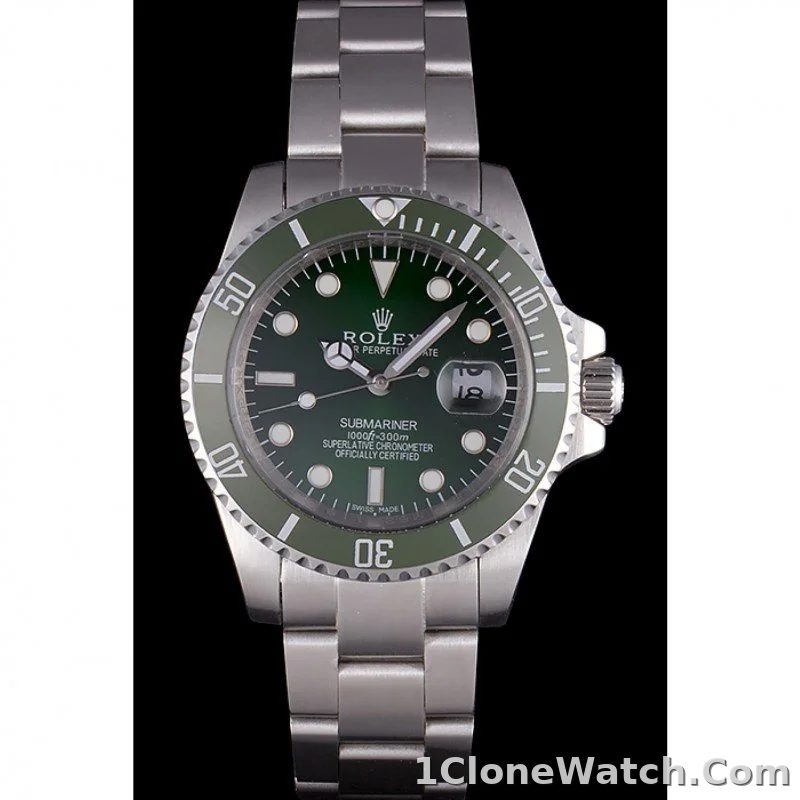 Superclone Rolex Submariner 40mm Green Dial Mechanism-SRL51 - detail