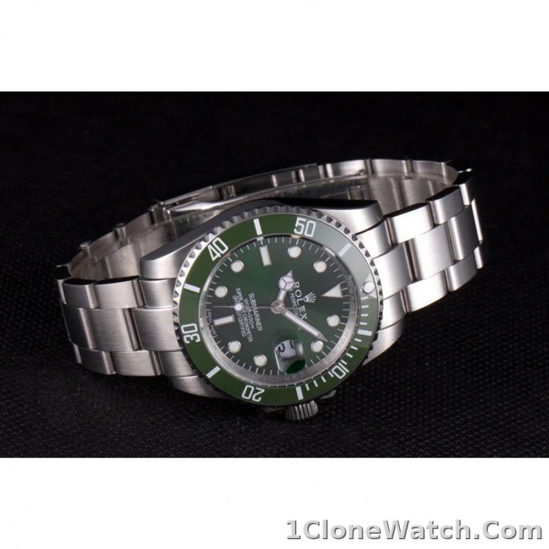 Superclone Rolex Submariner 40mm Green Dial Mechanism-SRL51 - detail