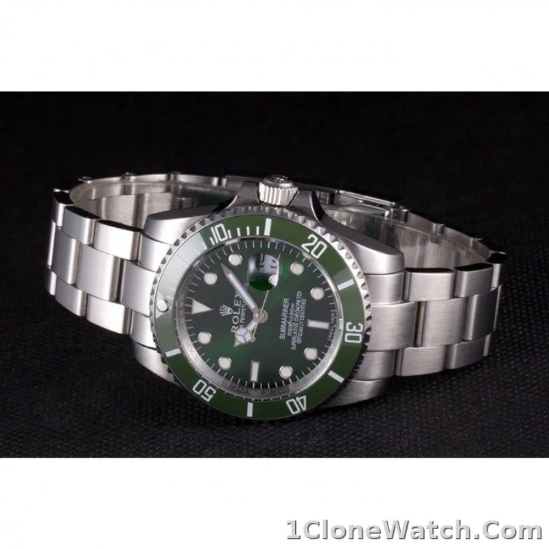 Superclone Rolex Submariner 40mm Green Dial Mechanism-SRL51 - detail