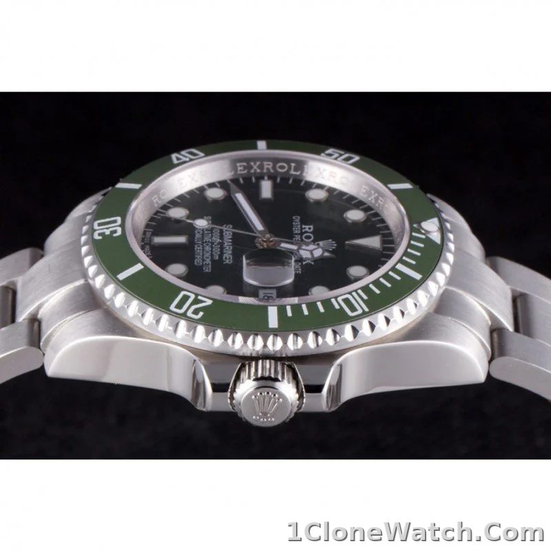 Superclone Rolex Submariner 40mm Green Dial Mechanism-SRL51 - detail