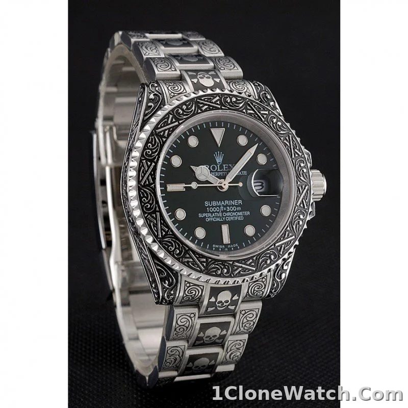Rolex Submariner 41mm Green Dial 1454079 - detail