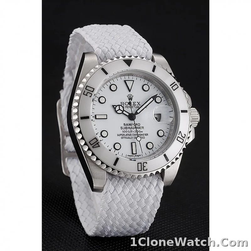 Rolex Submariner 41mm White Dial 1453867 - detail
