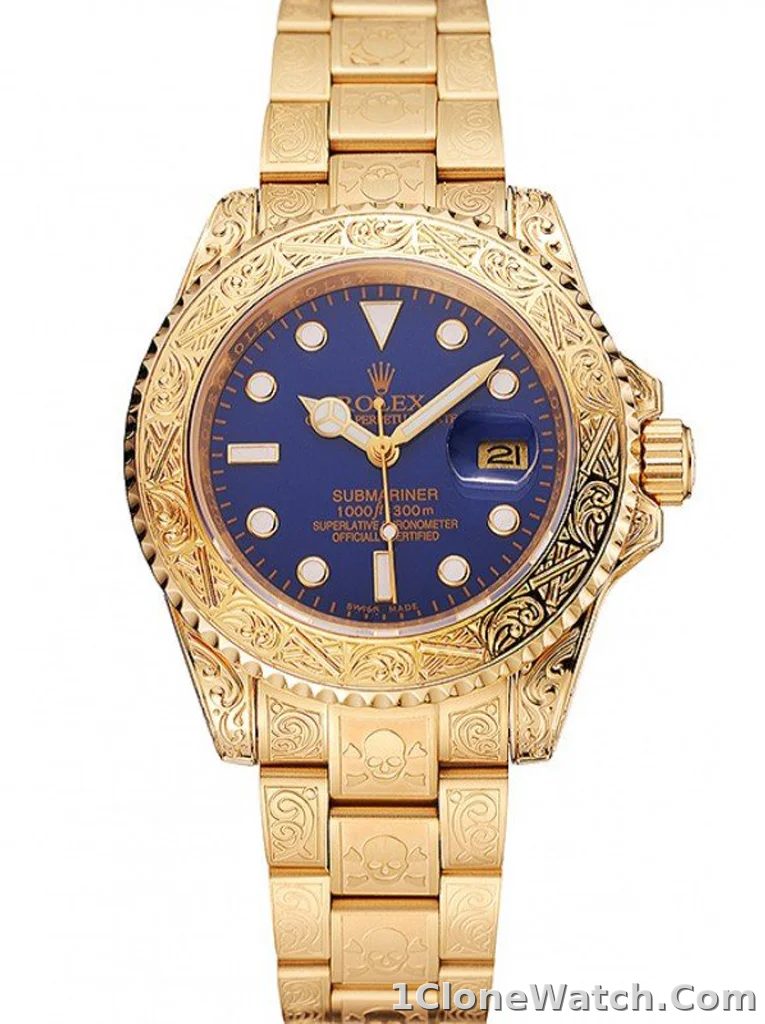 Superclone Rolex Submariner 41mm Blue Dial 1454089