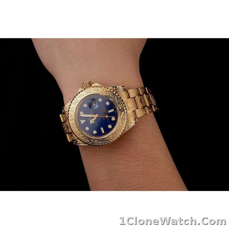Superclone Rolex Submariner 41mm Blue Dial 1454089 - detail