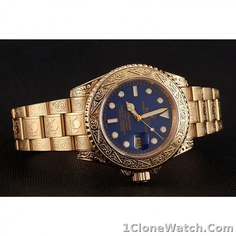 Superclone Rolex Submariner 41mm Blue Dial 1454089 - detail