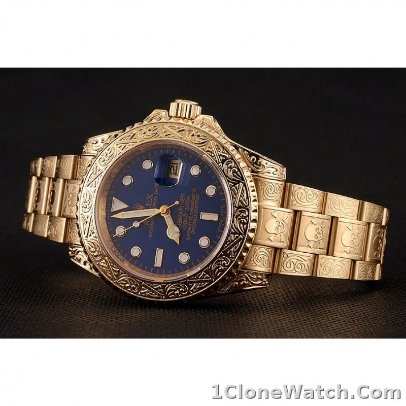 Superclone Rolex Submariner 41mm Blue Dial 1454089 - detail