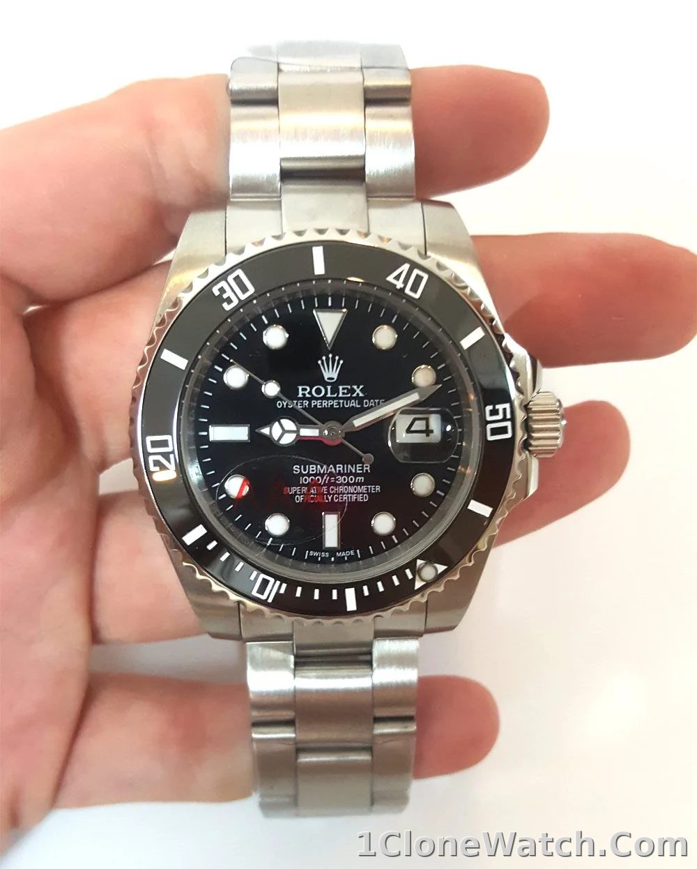 Rolex Submariner 40mm Black Dial 116610LN - detail