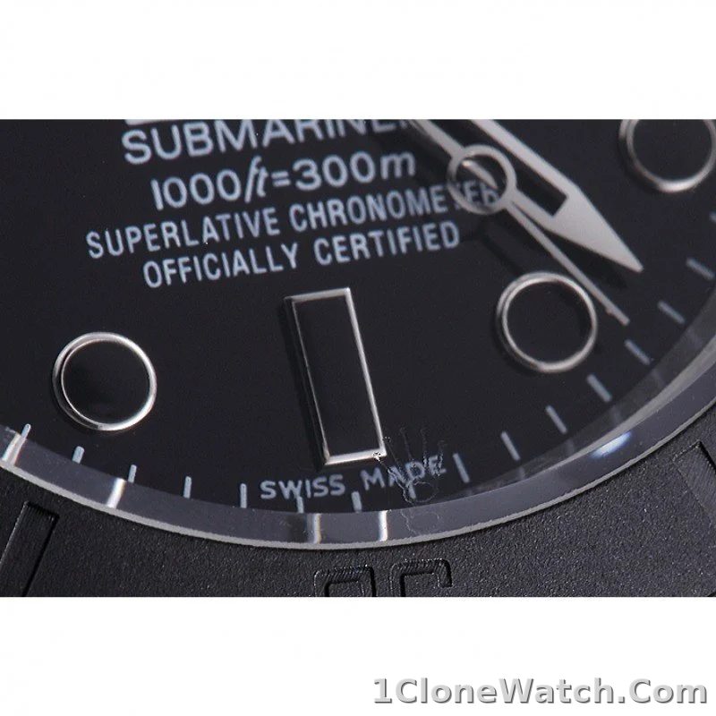 Rolex Submariner 39mm Black Dial 621996 - detail