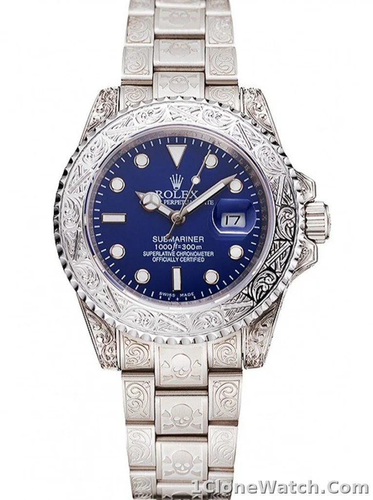 Superclone Rolex Submariner 41mm Blue Dial 1454094
