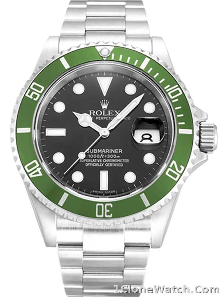 Rolex Submariner 40mm Black Dial 16610LV  Kermit