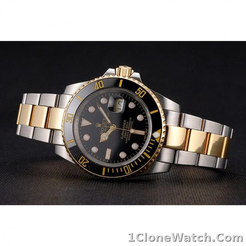 Superclone Rolex Submariner 41mm Black Dial PR16233BG - detail