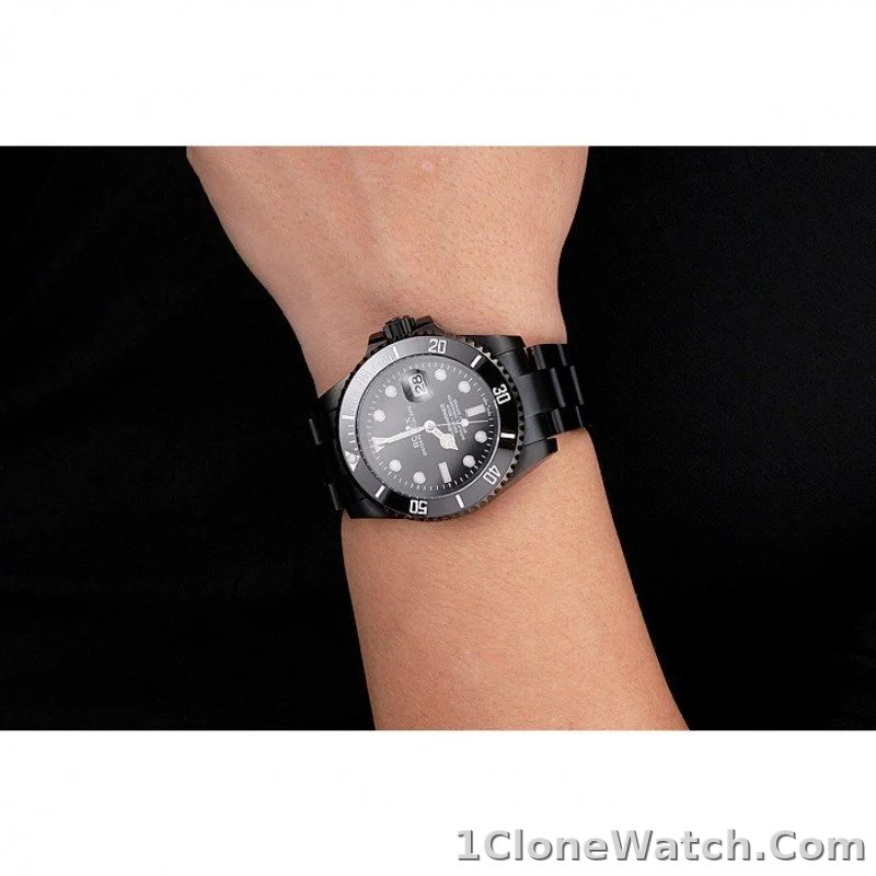 Superclone Rolex Submariner 41mm Black Dial PR18239B - detail