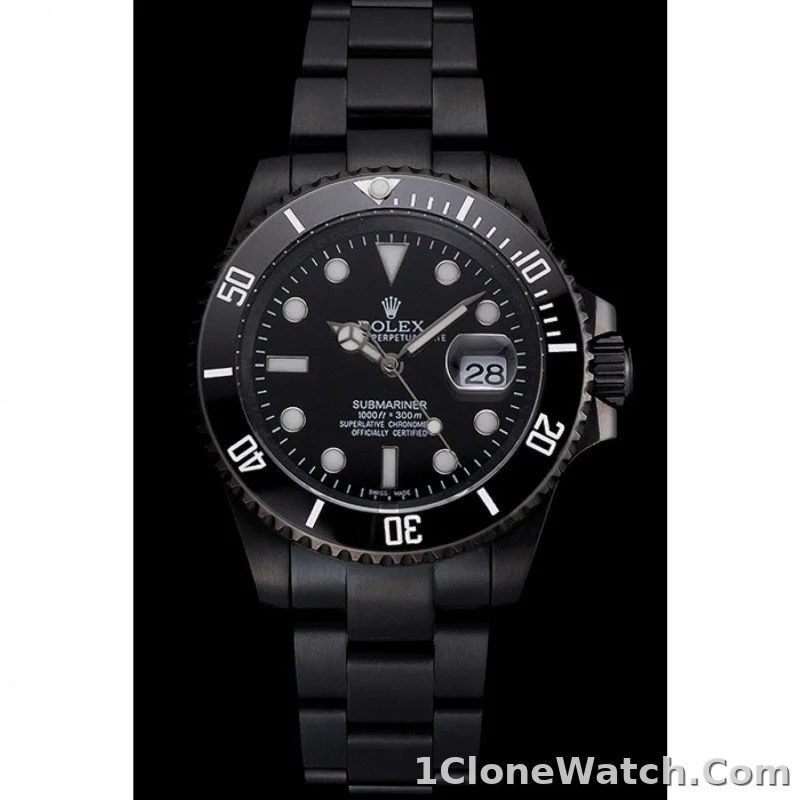 Superclone Rolex Submariner 41mm Black Dial PR18239B - detail
