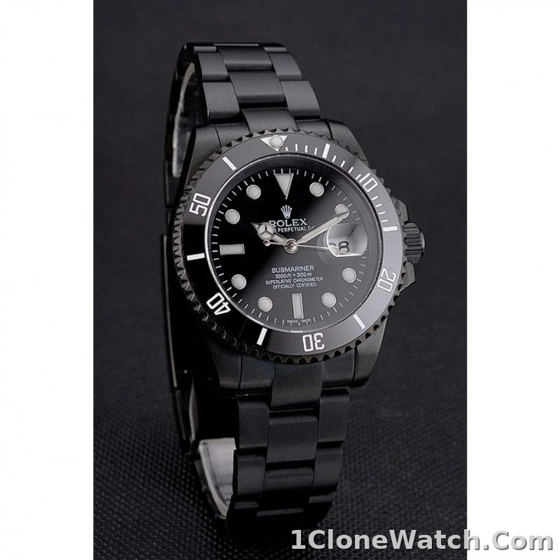 Superclone Rolex Submariner 41mm Black Dial PR18239B - detail