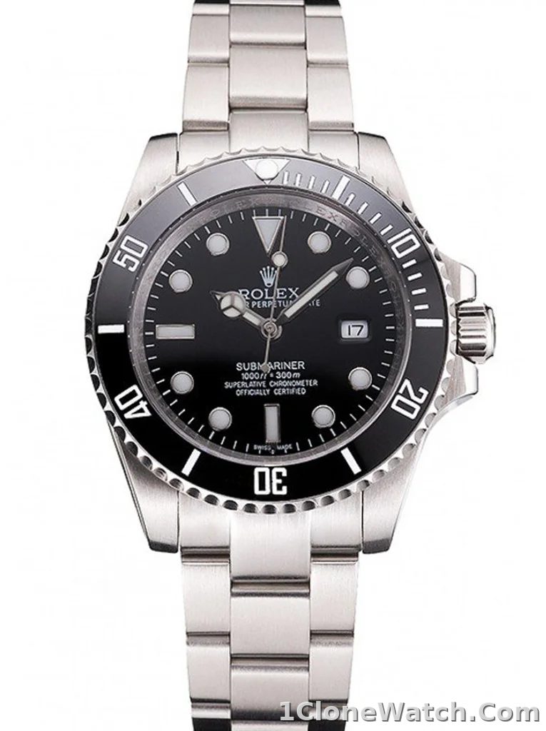 Superclone Rolex Submariner 41mm Black Dial PR16233P