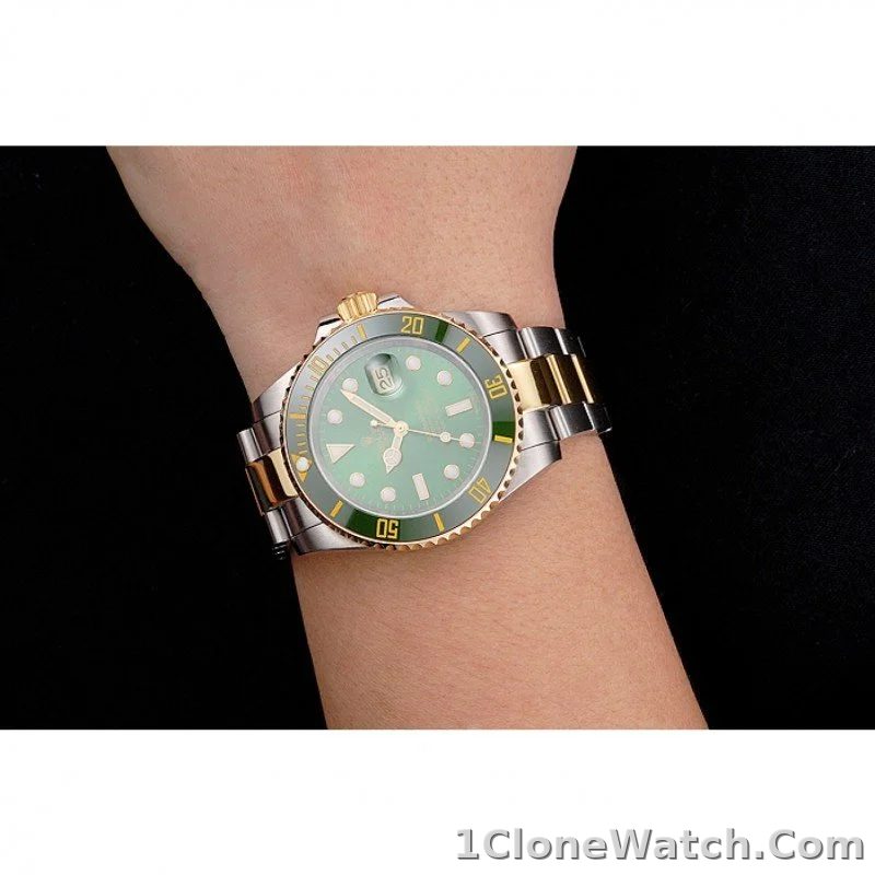 Superclone Rolex Submariner 41mm Green Dial PR16233GRG - detail